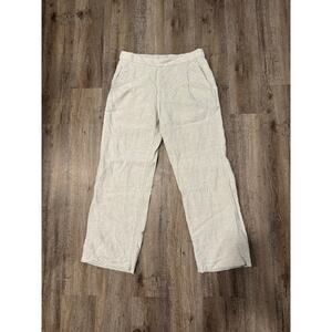 AYR Women's Linen Wide Leg Pant Size Medium